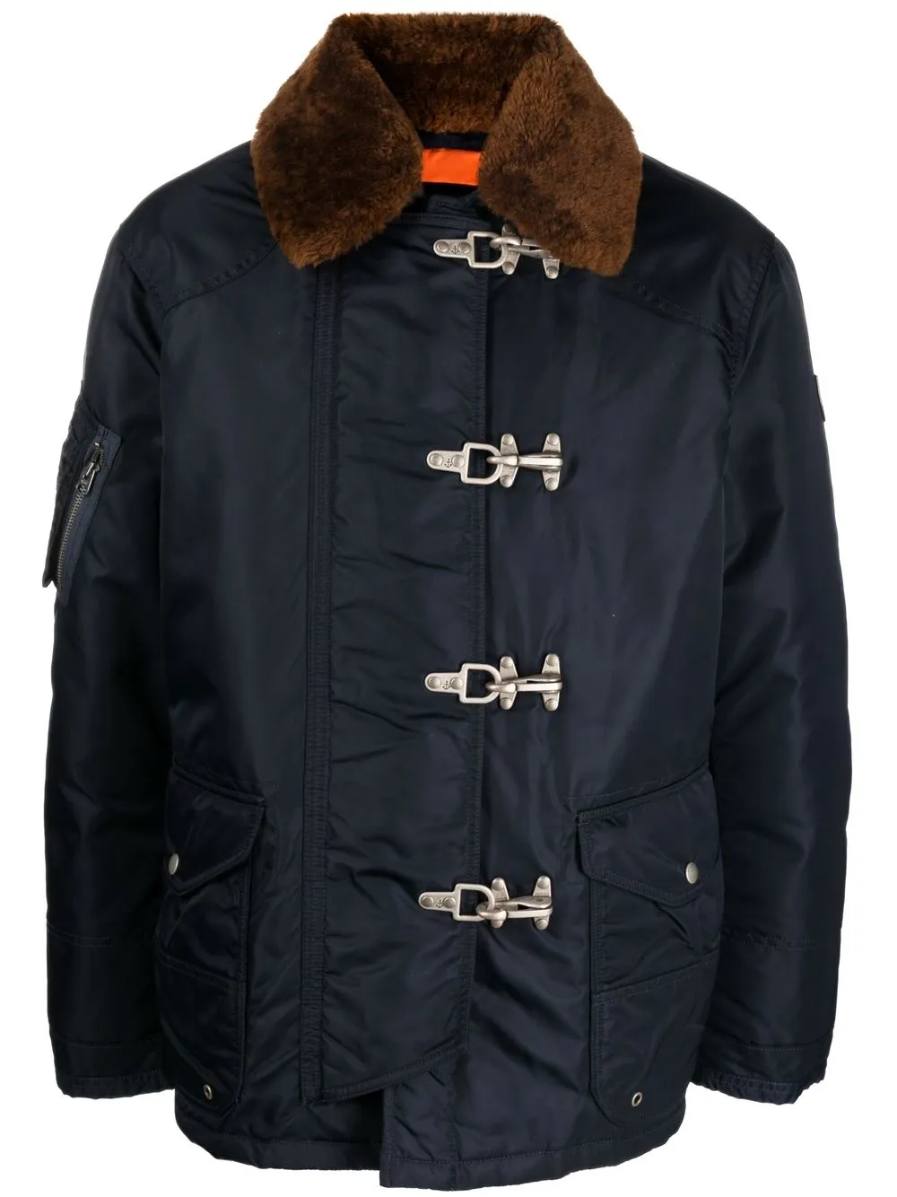 

Polo Ralph Lauren The Cortland shearling-collar down jacket - Blue