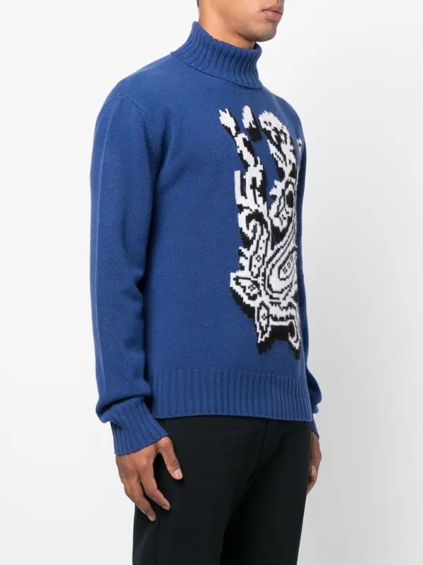 ETRO ペイズリー セーター | ブルー | FARFETCH JP