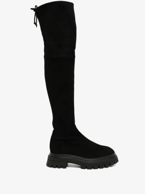 Stuart Weitzman ботфорты с завязками