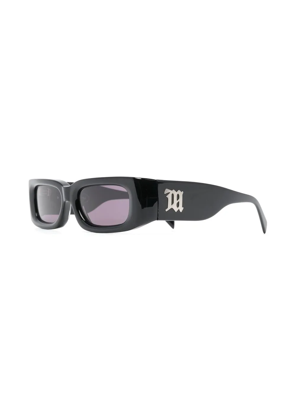 Shop Misbhv Rectangle-frame Tinted Sunglasses In Black