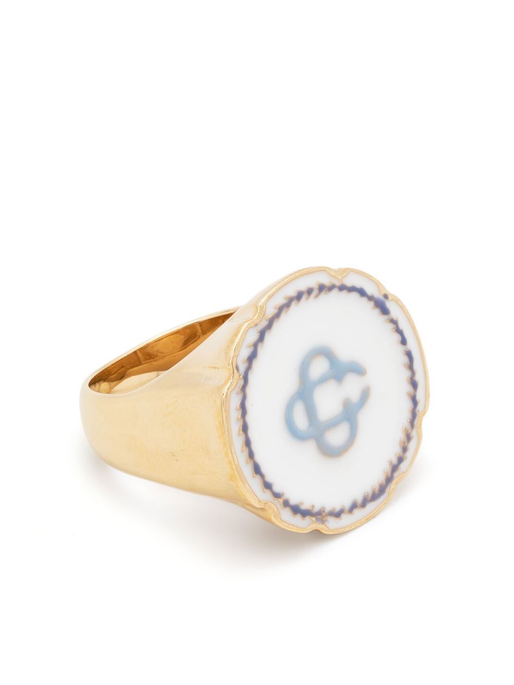 Casablanca logo-detail Ring - Farfetch