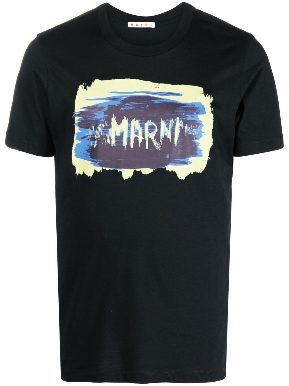 Marni Logo Print T-shirt - Farfetch