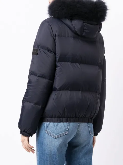 Yves Salomon zipped-up Padded Jacket 