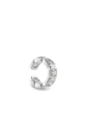Tom Wood sterling silver Cushion crystal-embellished ear cuff
