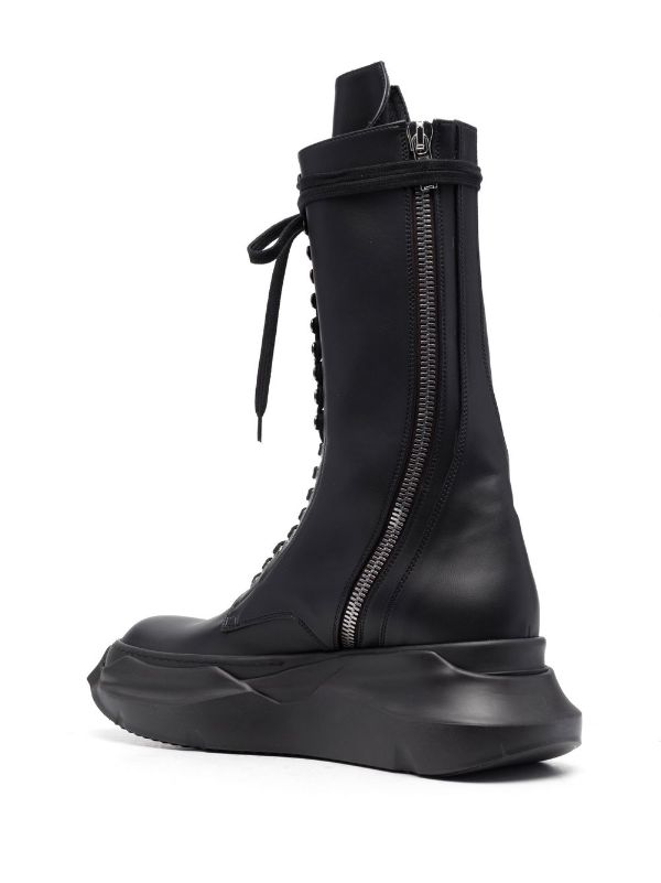 Rick Owens DRKSHDW チャンキー レザーブーツ - Farfetch