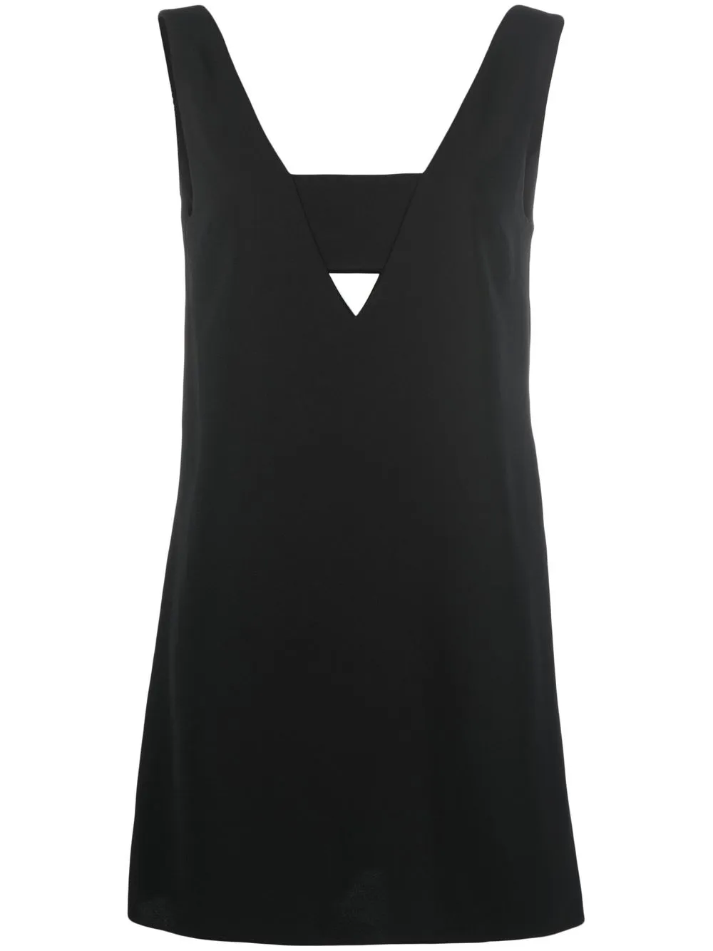 

P.A.R.O.S.H. cut-out sleeveless shift dress - Black