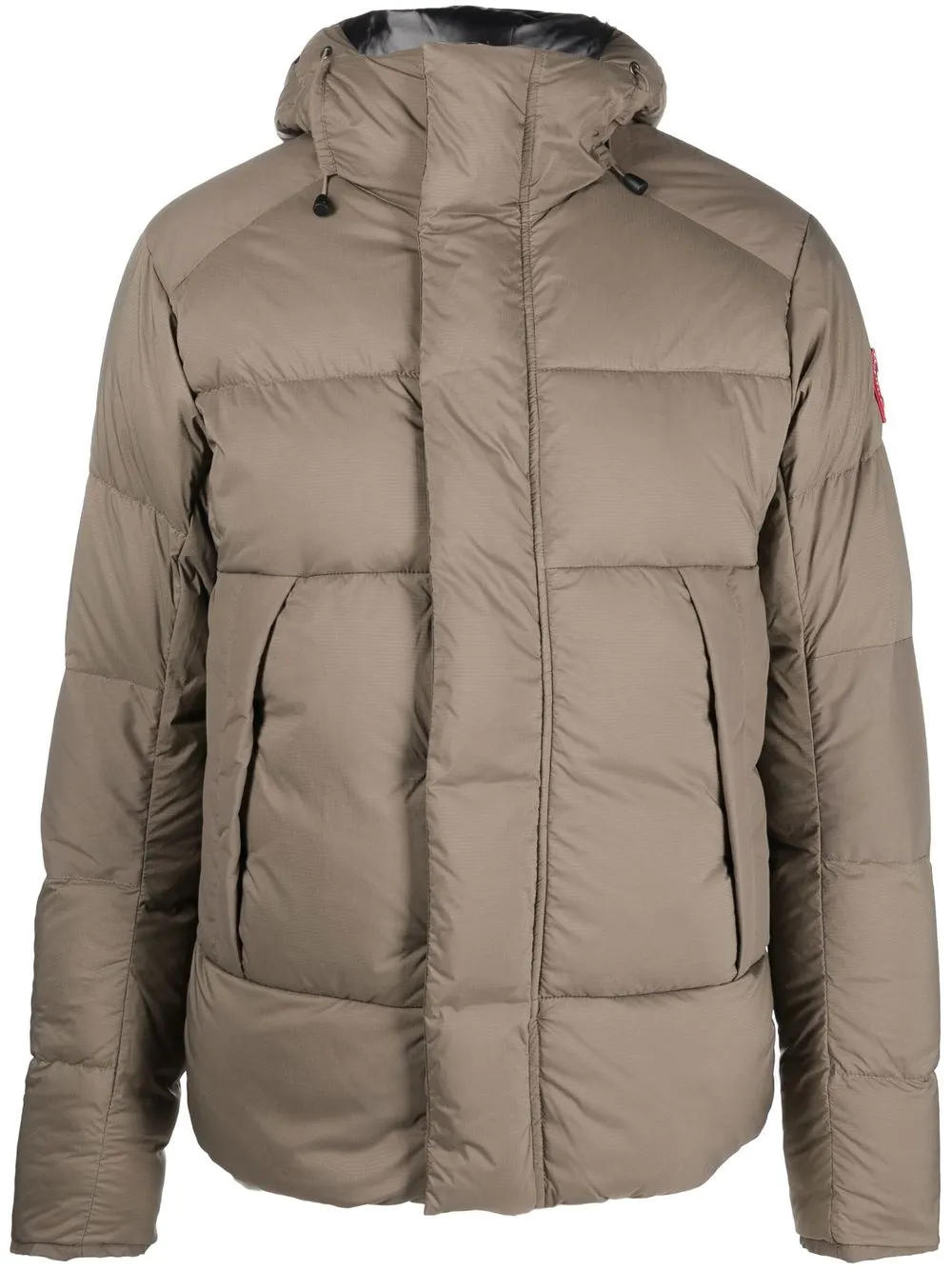 

Canada Goose Armstrong logo-patch down jacket - Brown