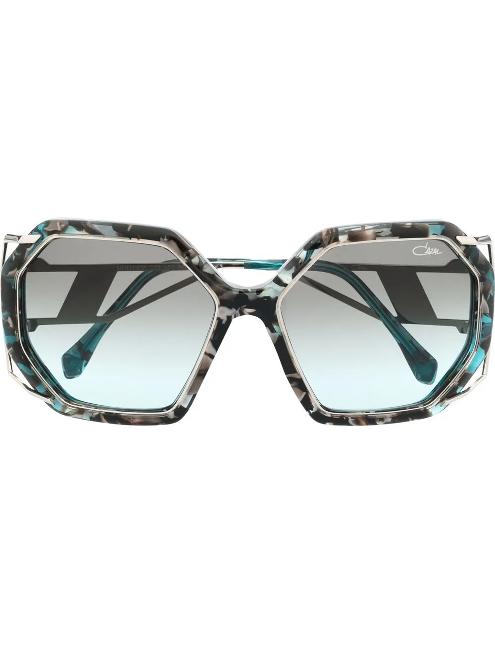 

Cazal oversized-frame sunglasses - Blue