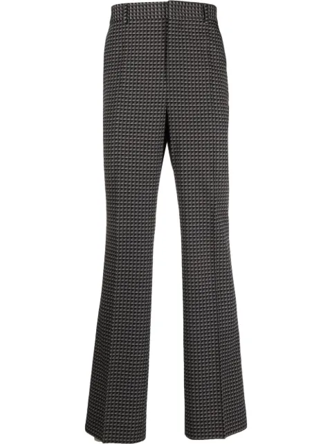 Valentino Garavani pantalones de vestir con motivo Ministud