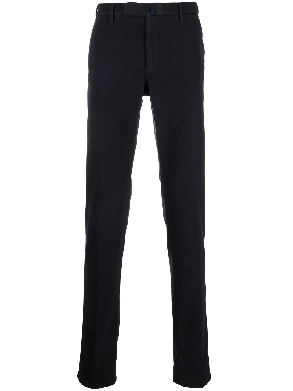 Shop Incotex Straight-leg Tailored Trousers In Blau