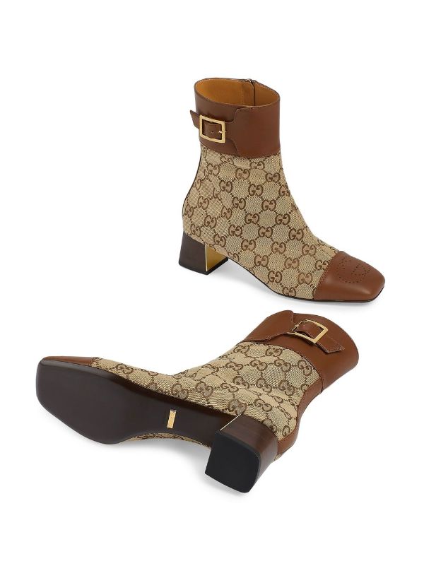 Gucci GG Supreme Ankle Boots - Farfetch