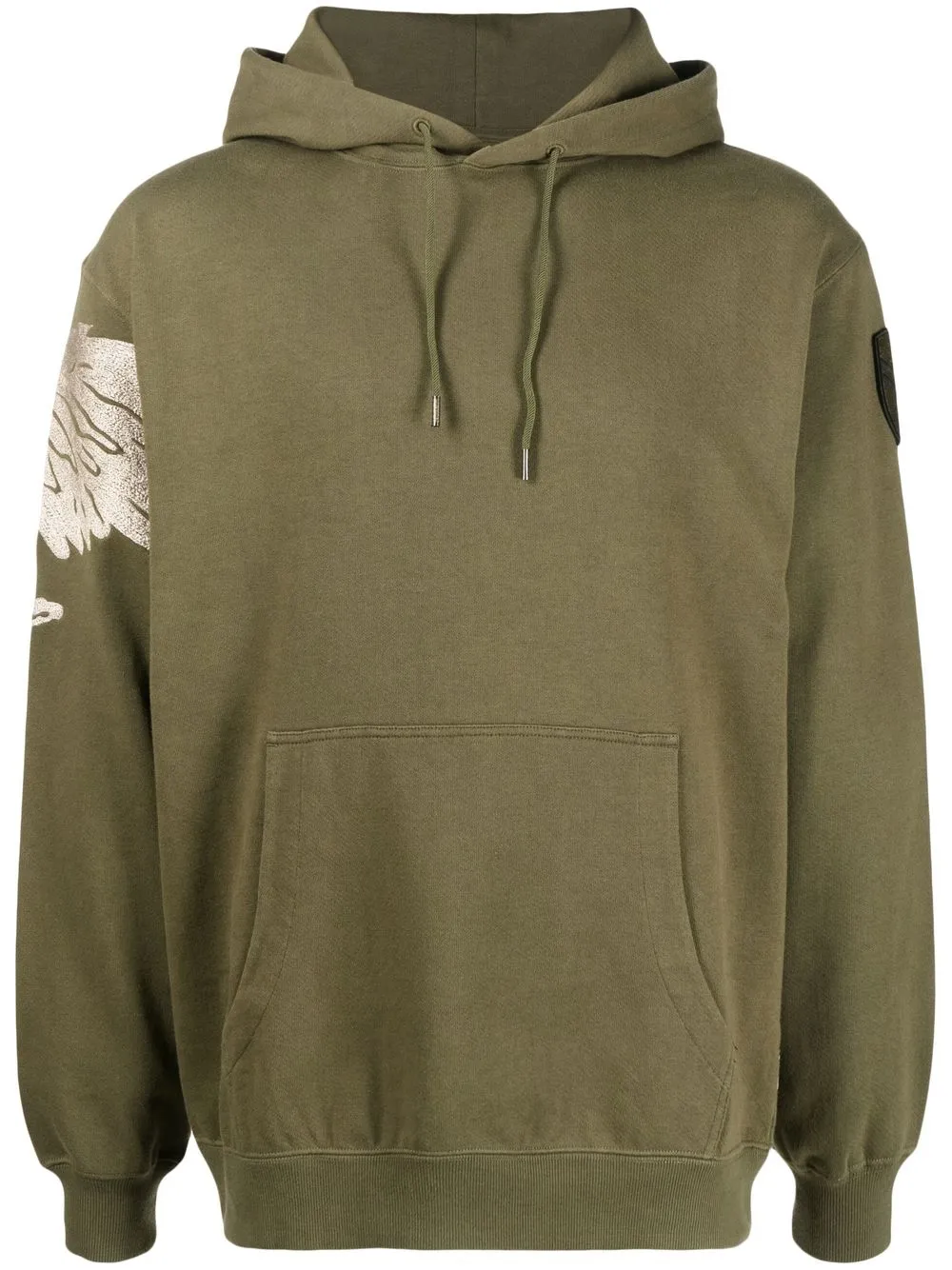 

Maharishi Eagle vs Snake organic hoodie - Green