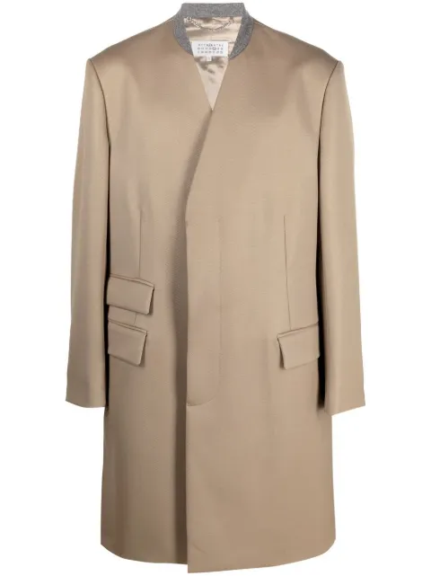 Maison Margiela Cavalry single-breasted wool coat