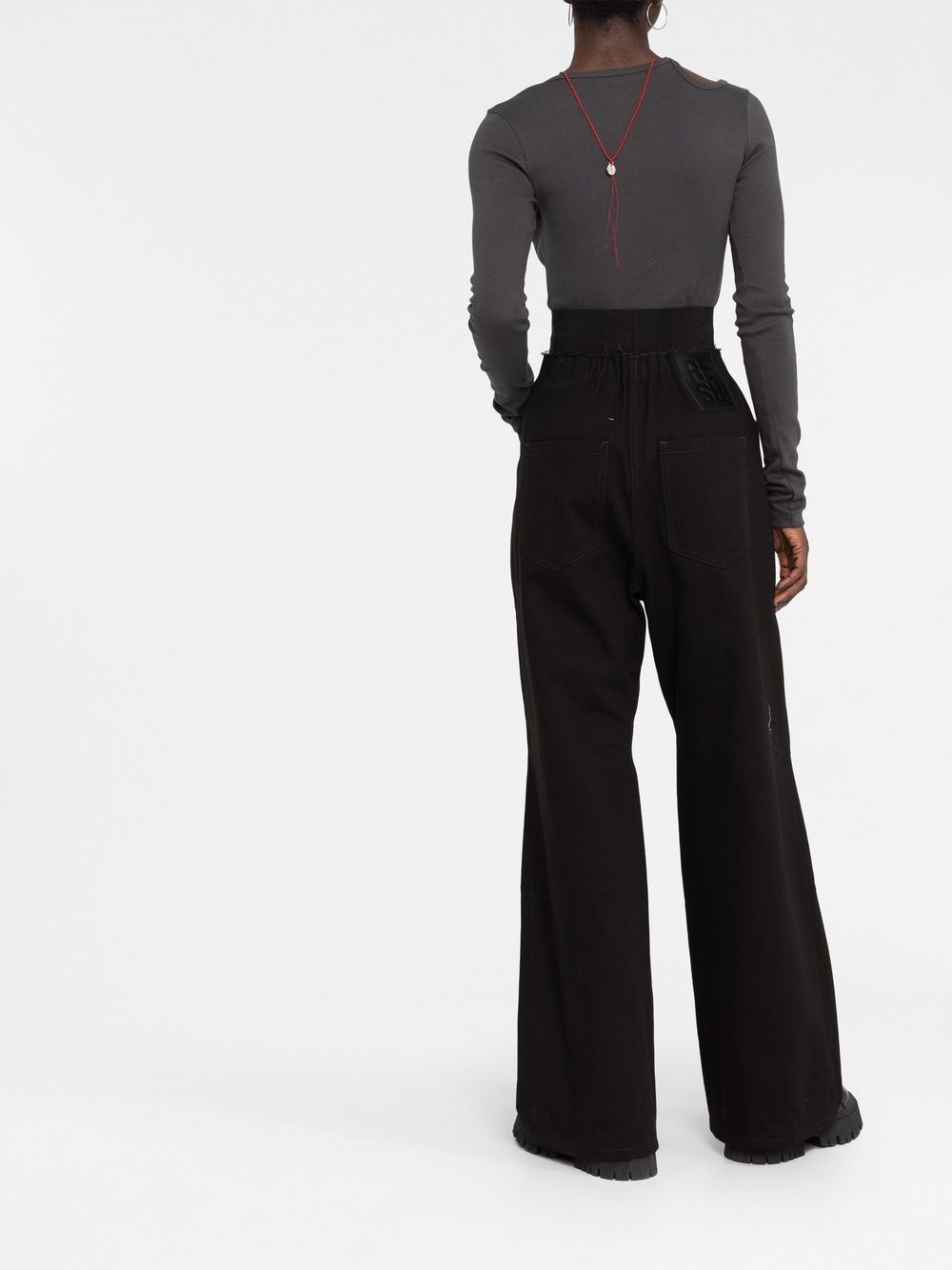 Raf Simons high-rise wide-leg Jeans - Farfetch