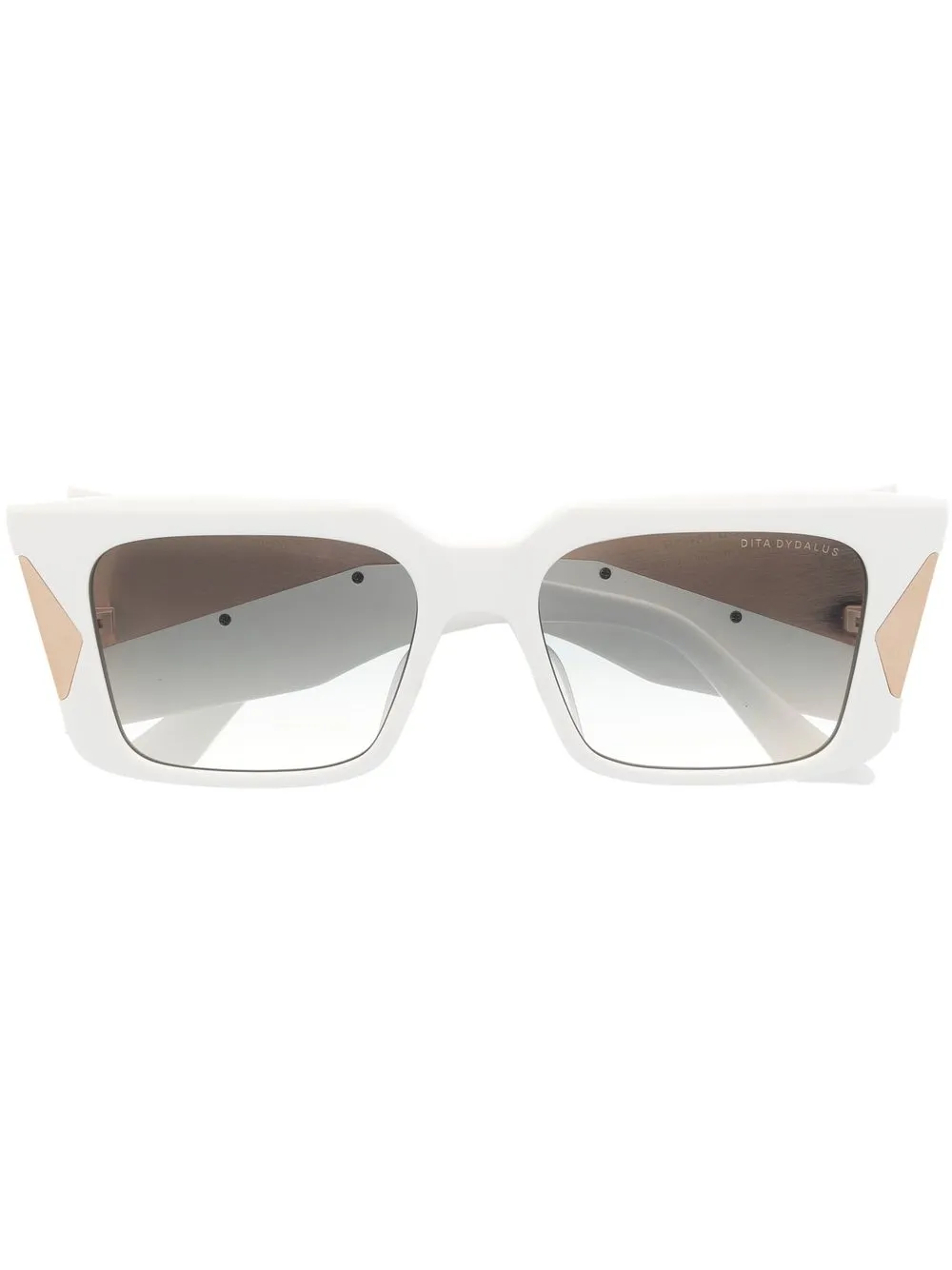 

Dita Eyewear Dydalus square-framer sunglasses - White