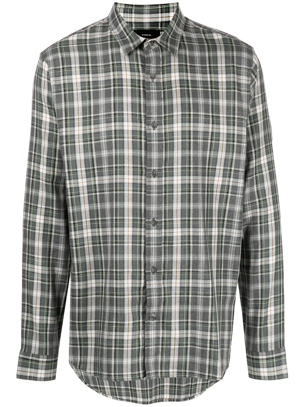 

Vince Weeknight plaid-check shirt - Green