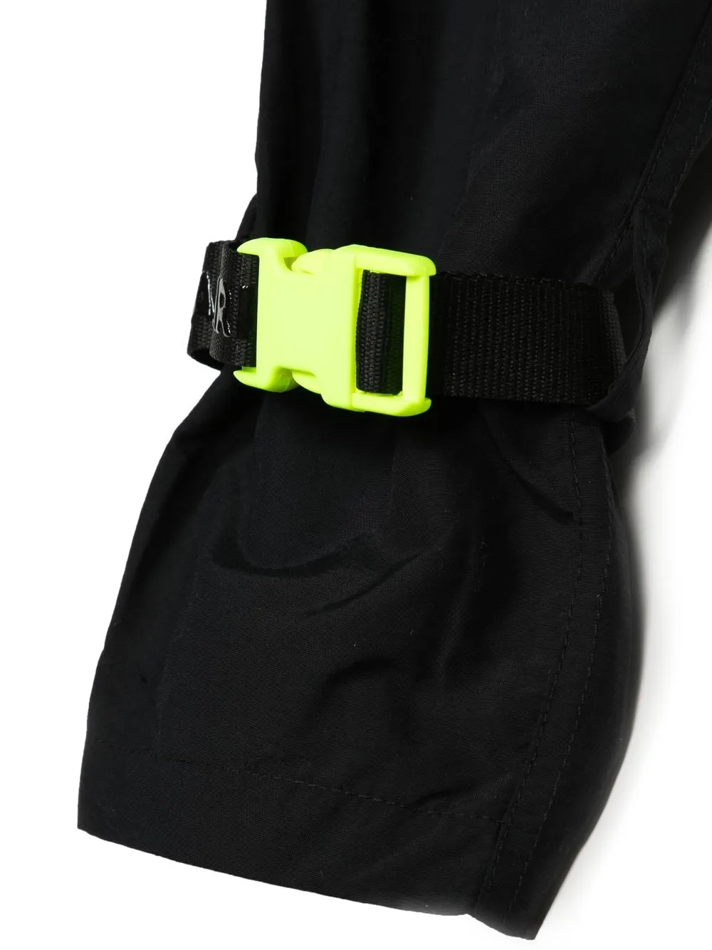 Barrow Buckle-strap Cuff Trousers In 黑色