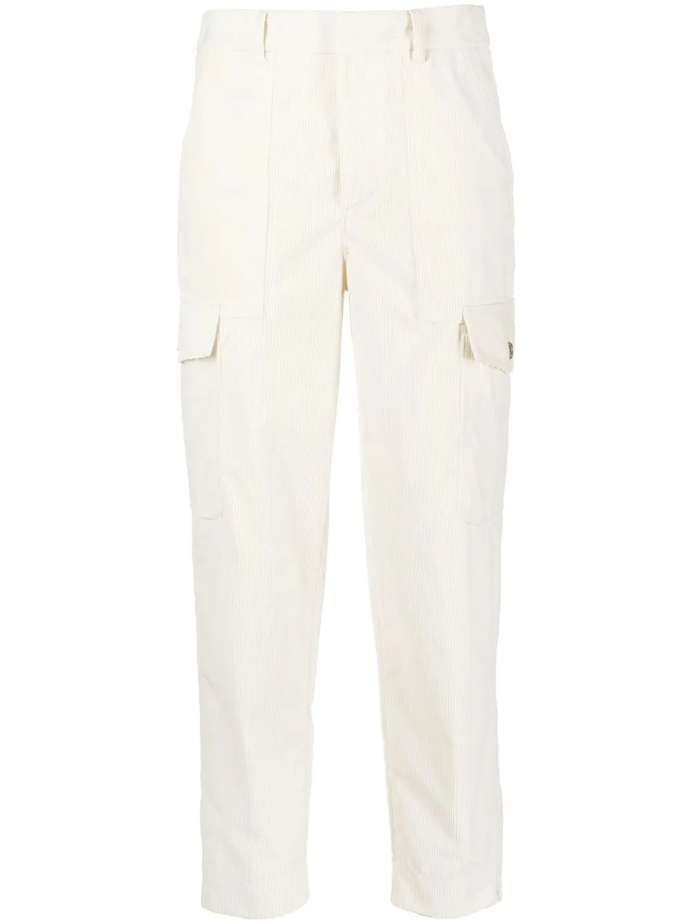 

Ballantyne corduroy cropped trousers - Neutrals