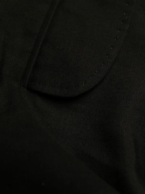 MAISON MARGIELA ストレートパンツ ブラック 36 オフィス Maison Margiela メゾン・マルジェラ ストレートパンツ - FARFETCH