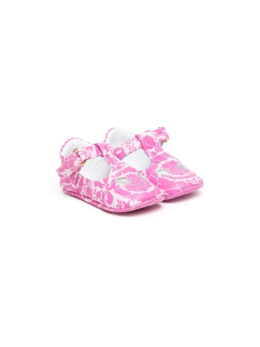 

Versace Kids sandalias Barocco - Rosado