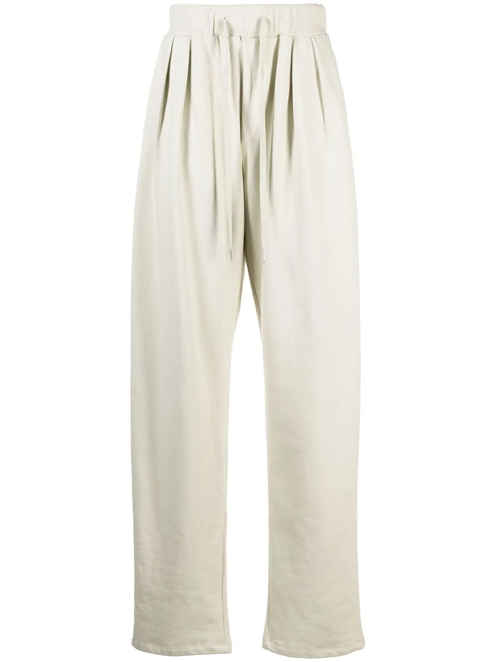 

The Frankie Shop Alec pleated track pants - Neutrals
