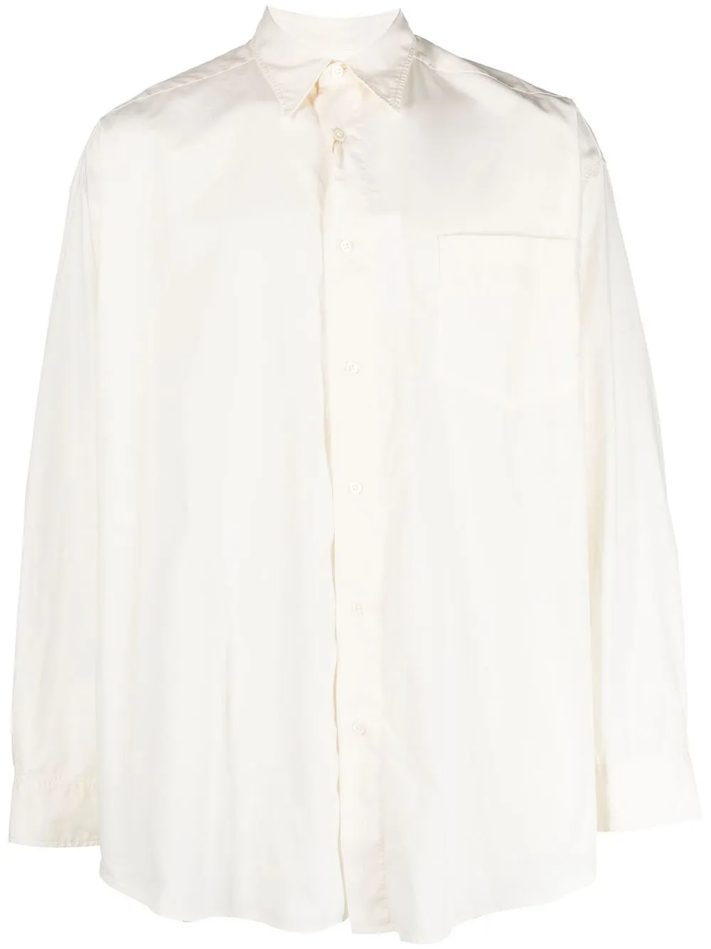 

The Frankie Shop oversized organic cotton shirt - Neutrals