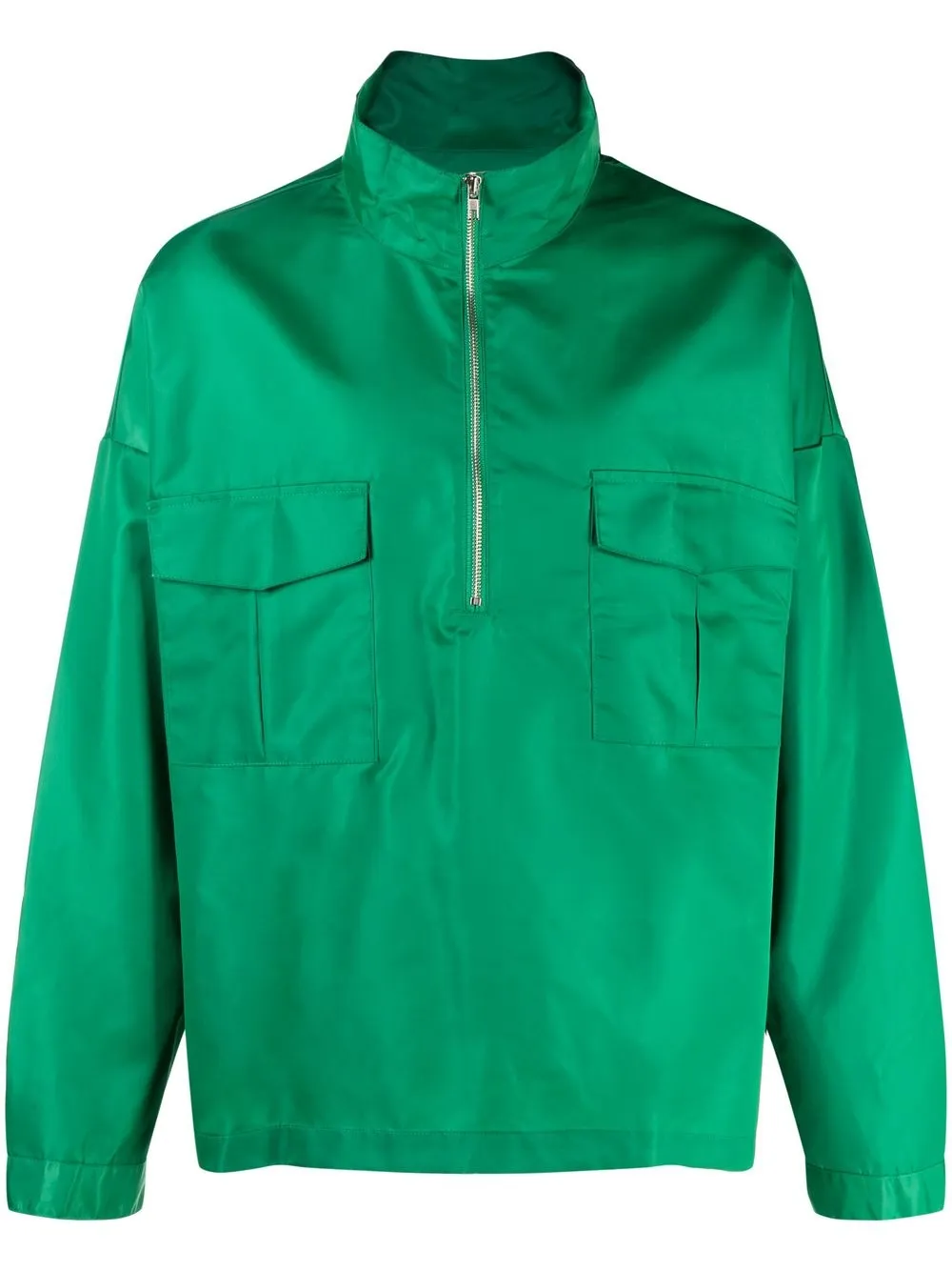 

The Frankie Shop Kevin pull-over jacket - Green