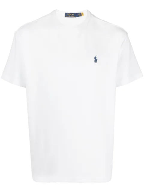 Polo Ralph Lauren embroidered-logo cotton T-shirt