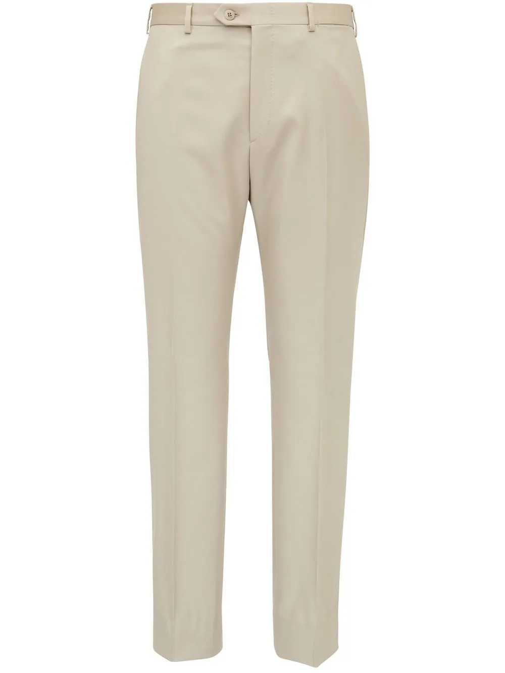 

Brioni mid-rise tapered-leg trousers - Neutrals