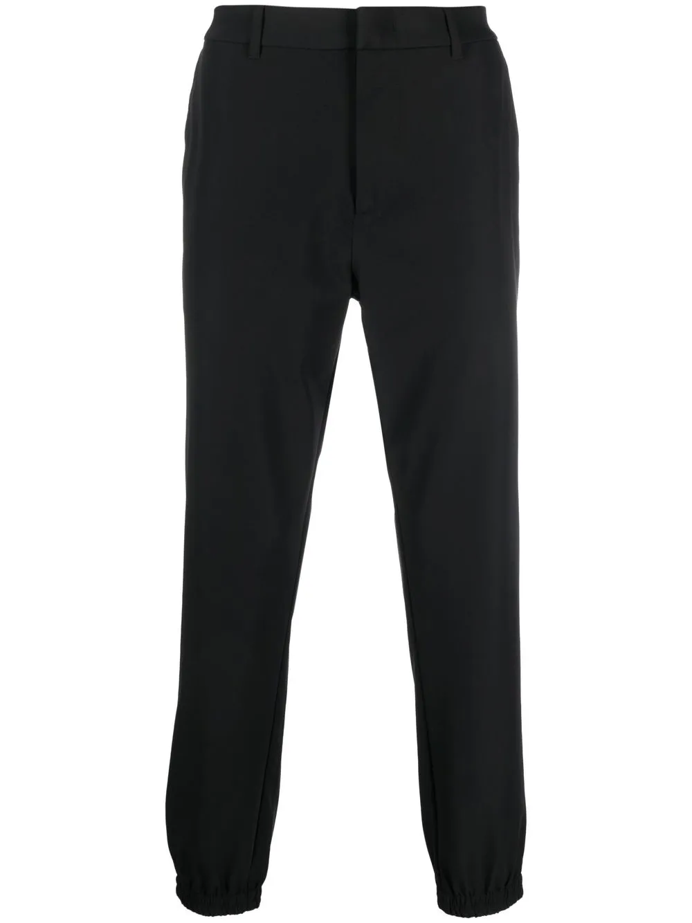 

Emporio Armani pantalones de vestir rectos - Negro