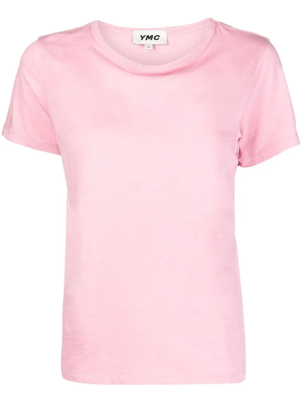 

YMC crew neck short-sleeved T-shirt - Pink