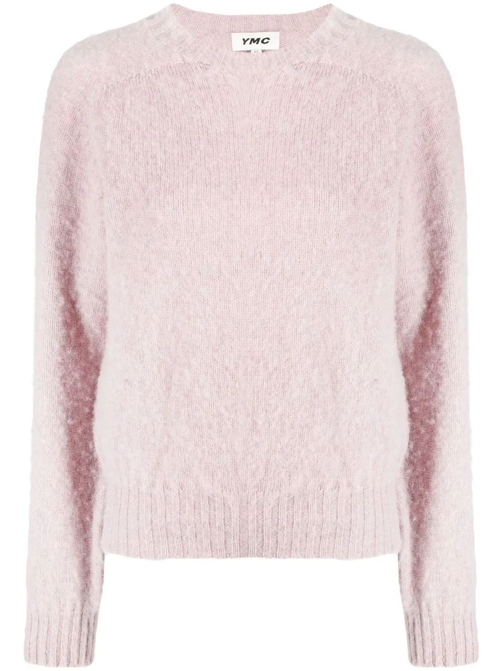 

YMC Jets crew-neck knitted jumper - Pink