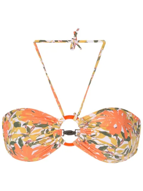 Clube Bossa floral-print bikini top