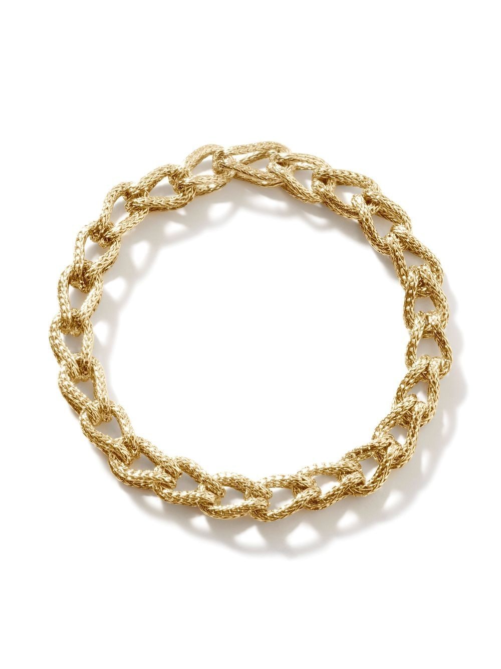 Shop John Hardy 18kt Yellow Gold Asli Link 7mm Bracelet