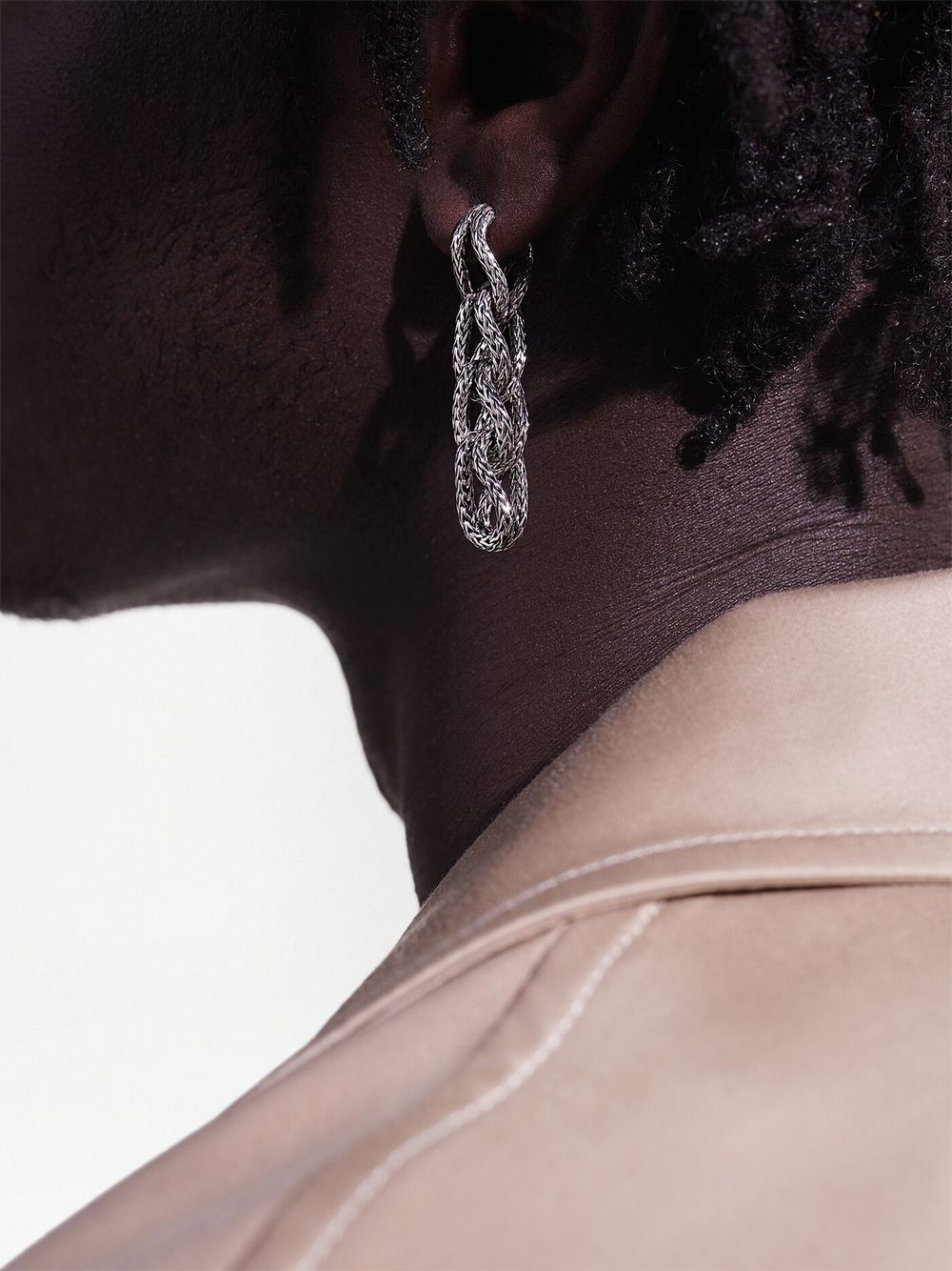 Image 2 of John Hardy Asli Link drop earrings