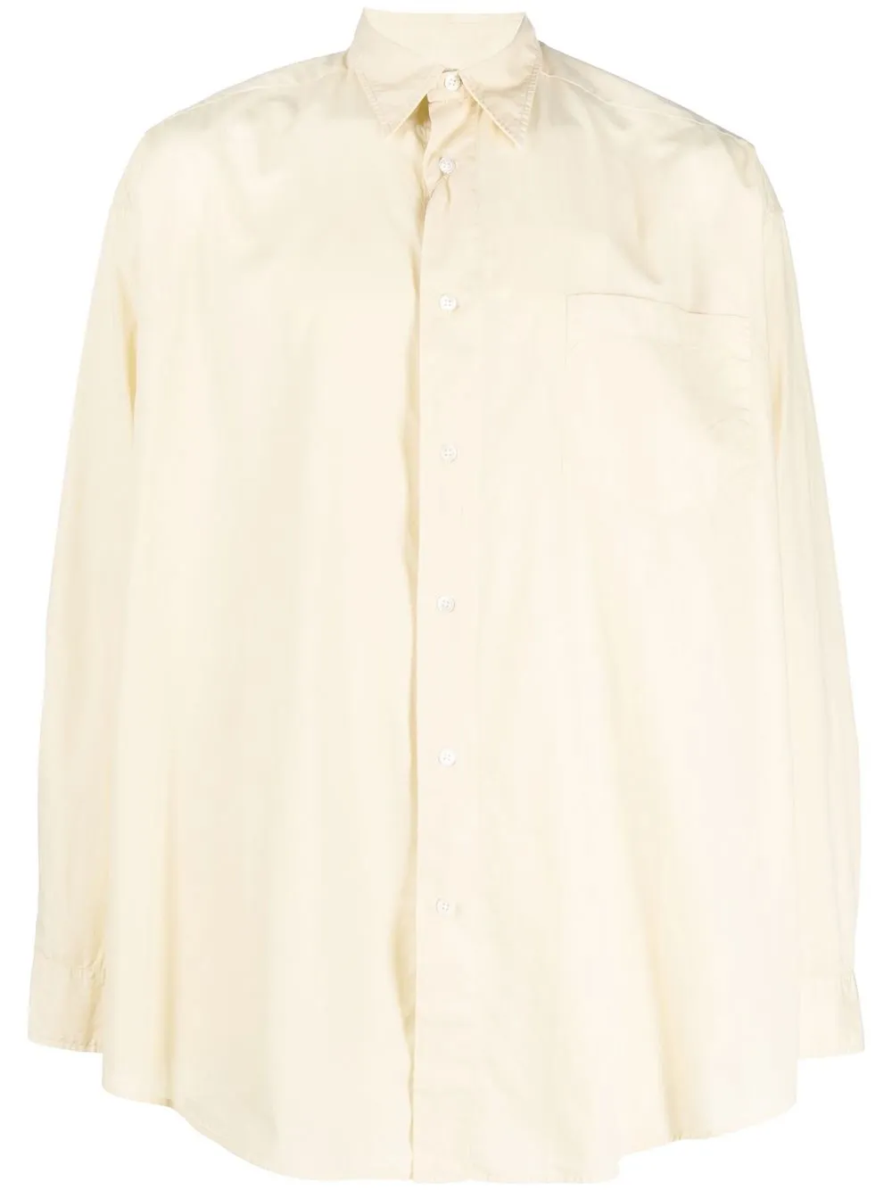 

The Frankie Shop oversized organic cotton shirt - Yellow