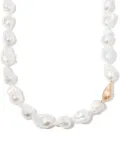 Mateo 14kt yellow gold pearl necklace