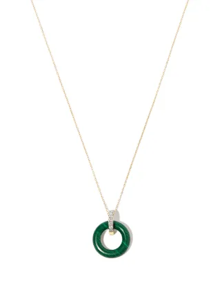 Cartier hot sale malachite necklace