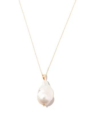 【MATEO】14-karat gold pearl ネックレス MATEO 14-karat gold pearl necklace | NET-A-PORTER