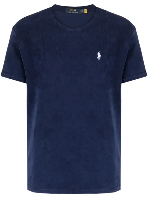Polo Ralph Lauren embroidered-logo chenille T-shirt