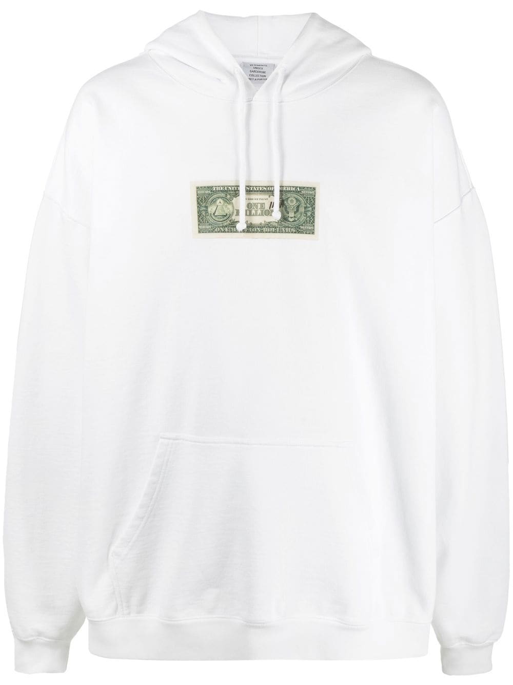 VETEMENTS graphic-print Drawstring Hoodie - Farfetch