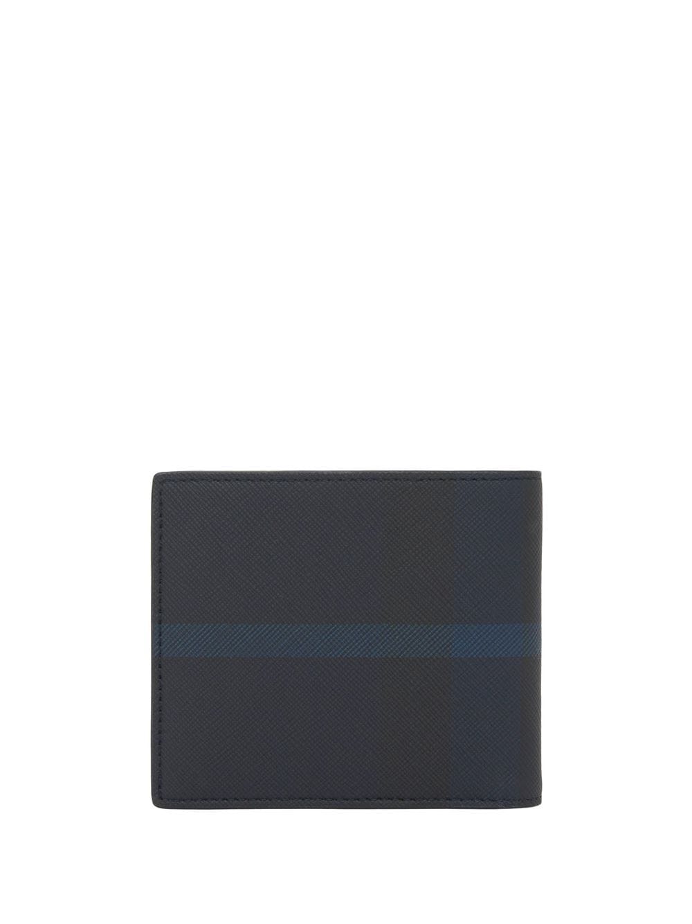 Burberry Exaggerated Check Bifold Wallet