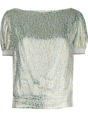 Louis Vuitton pre-owned check-print Cotton T-shirt - Farfetch