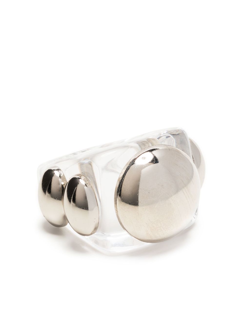 

LA MANSO I'm Invisible chunky ring - Silver