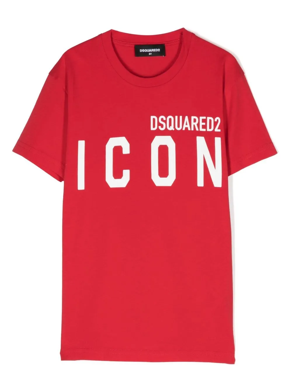 

Dsquared2 Kids playera con logo estampado - Rojo