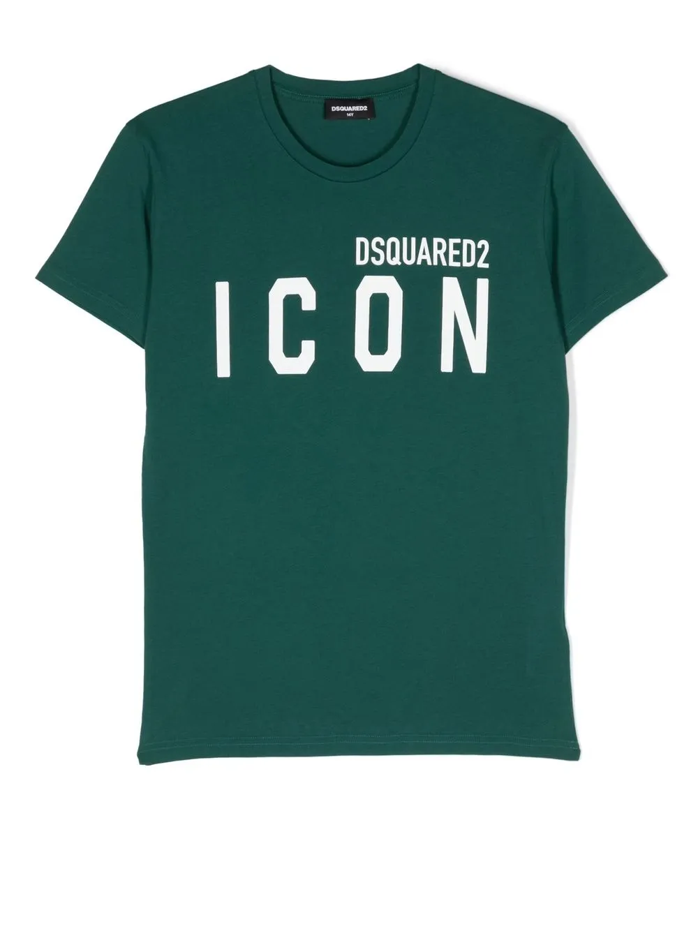 

Dsquared2 Kids playera con logo estampado - Verde