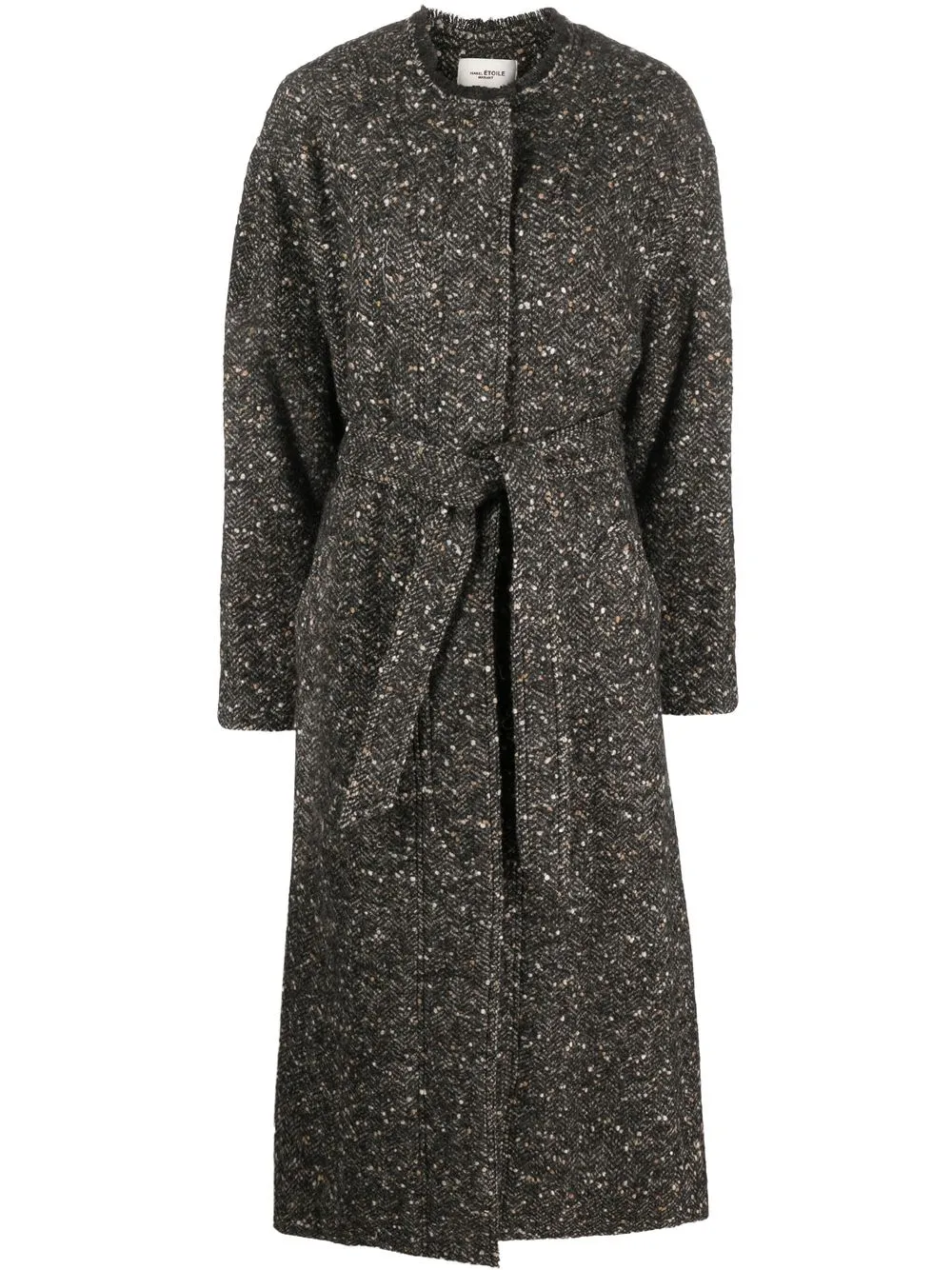 

Isabel Marant Étoile floor-length belted coat - Black