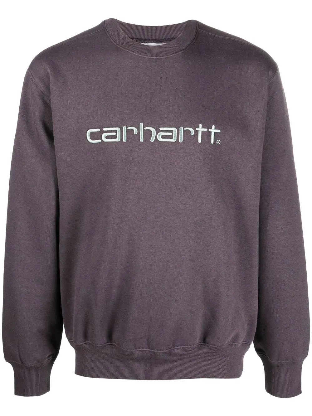 

Carhartt WIP sudadera con logo estampado - Gris