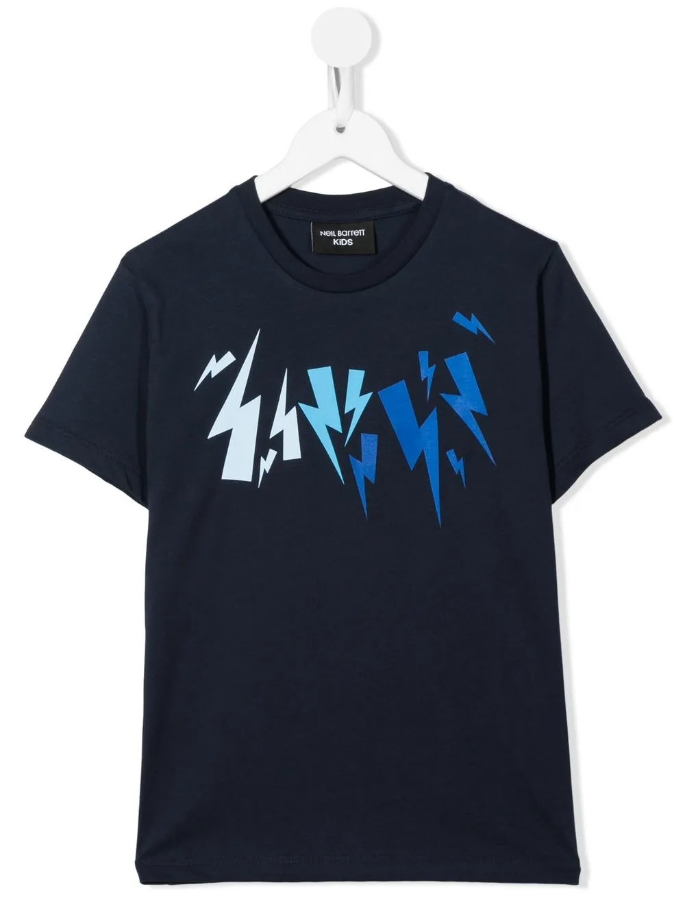 

Neil Barrett Kids playera con estampado de rayo - Azul