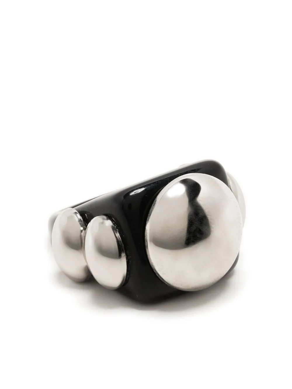 

LA MANSO My Ex's Funeral chunky ring - Silver